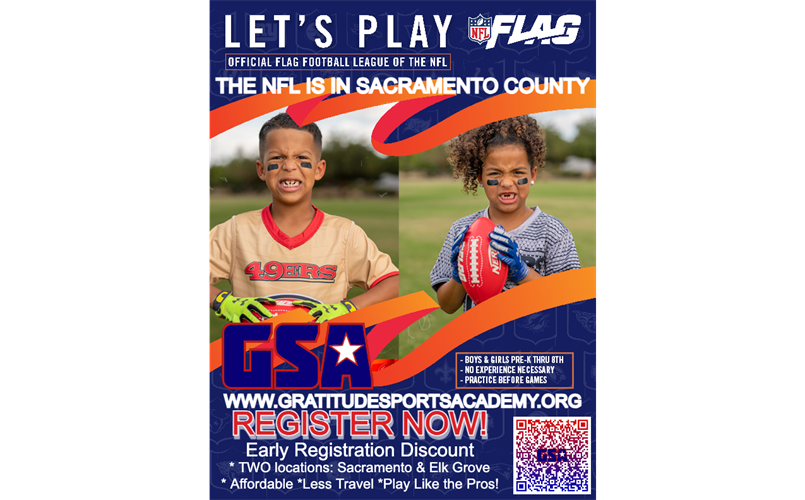 NFL FLAG REGISTRATION NOW OPEN!